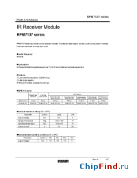 Datasheet RPM7137-H8 manufacturer Rohm